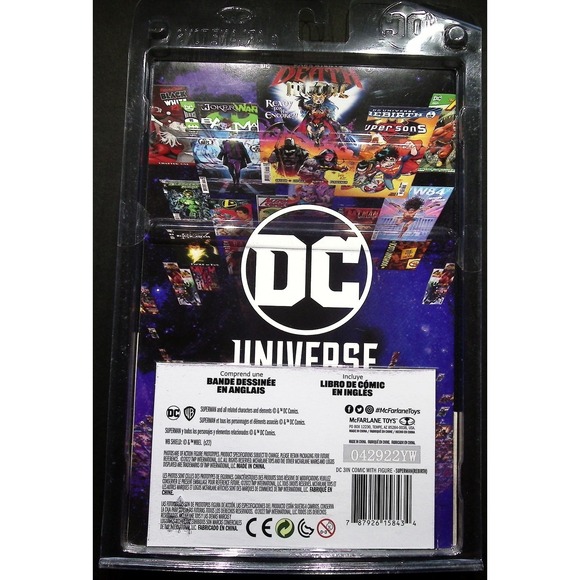 DC Comics Page Punchers Superman Lex Luthor Flash Comic Book Action 3 Figure Set - Picture 7 of 7